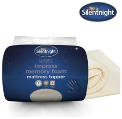 Silentnight - 5cm Memory Foam Topper - Double